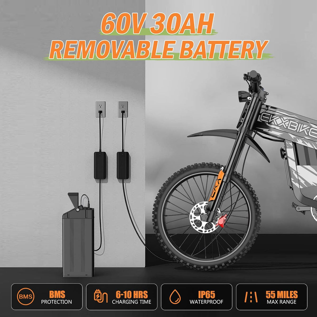 EKX TX1 Electric Dirt Bike