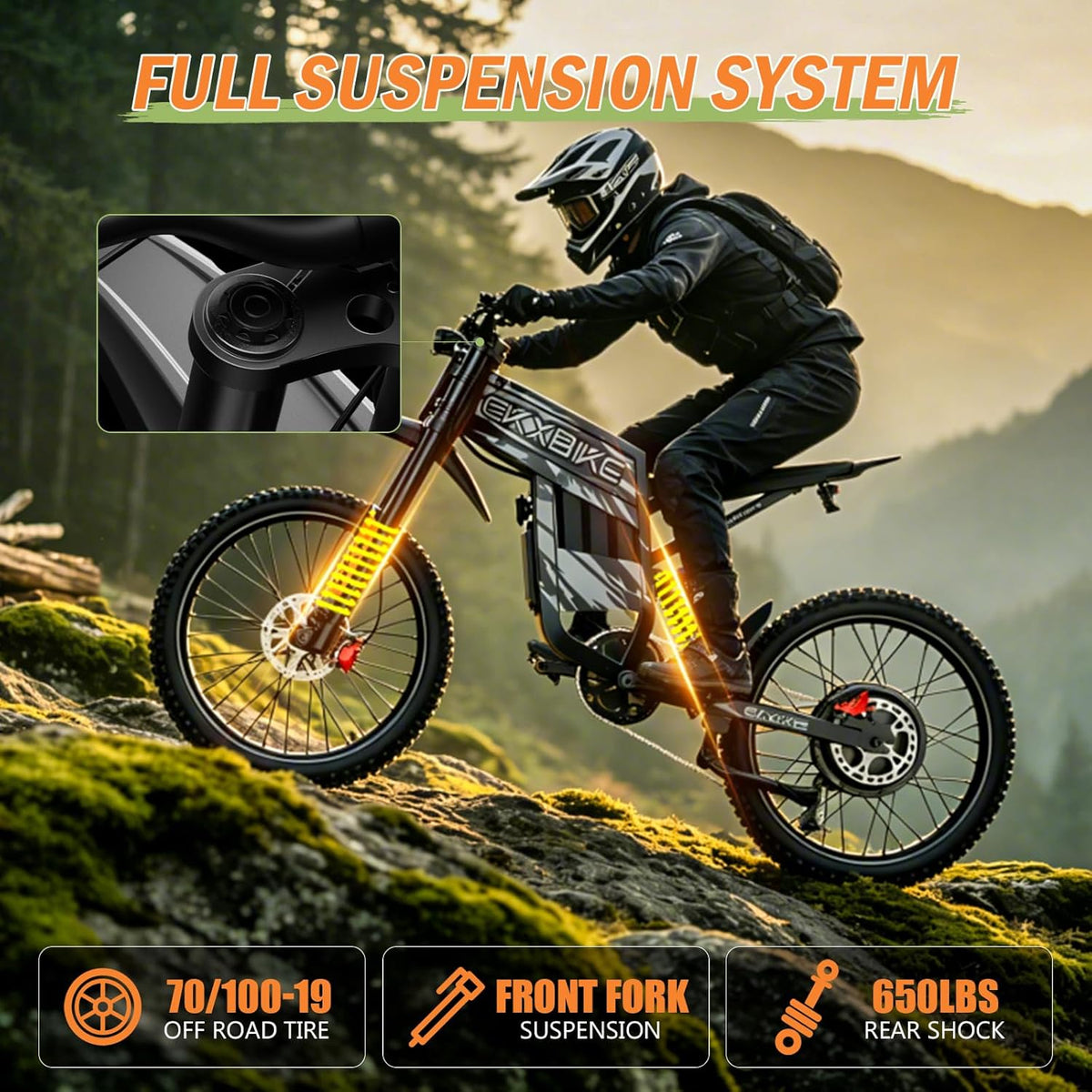 EKX TX1 Electric Dirt Bike