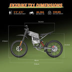 EKX TX1 Electric Dirt Bike