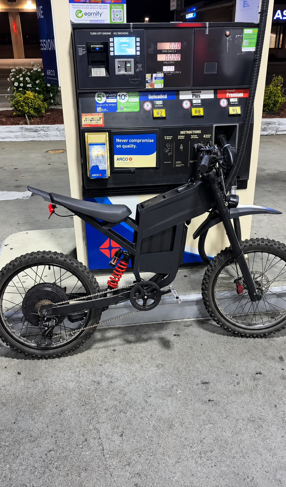 EKX TX1 Electric Dirt Bike