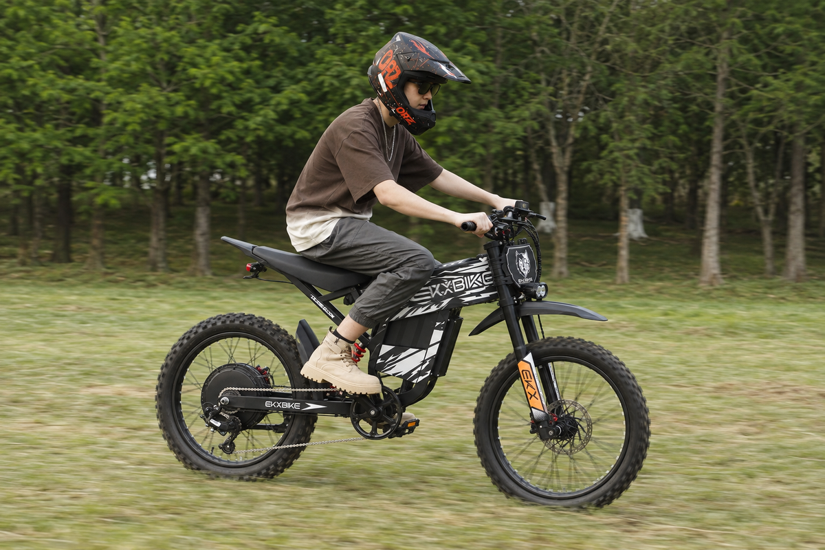 7000W Peak Power for Serious Off-Road Riding