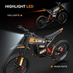 SLDBK R9000 Electric Dirt Bike