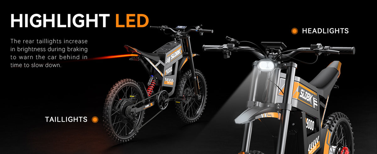 SLDBK R9000 Electric Dirt Bike