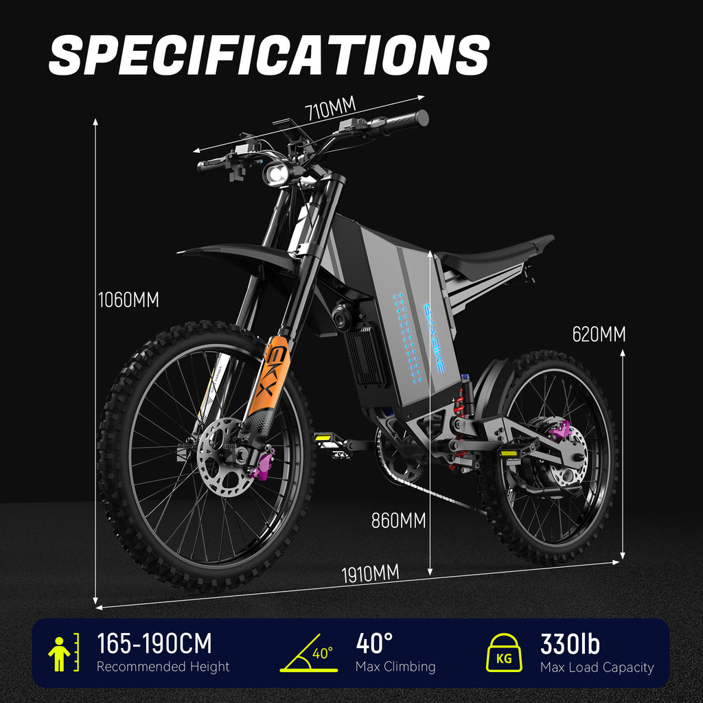 EKX GTS X22 Electric Dirt Bike